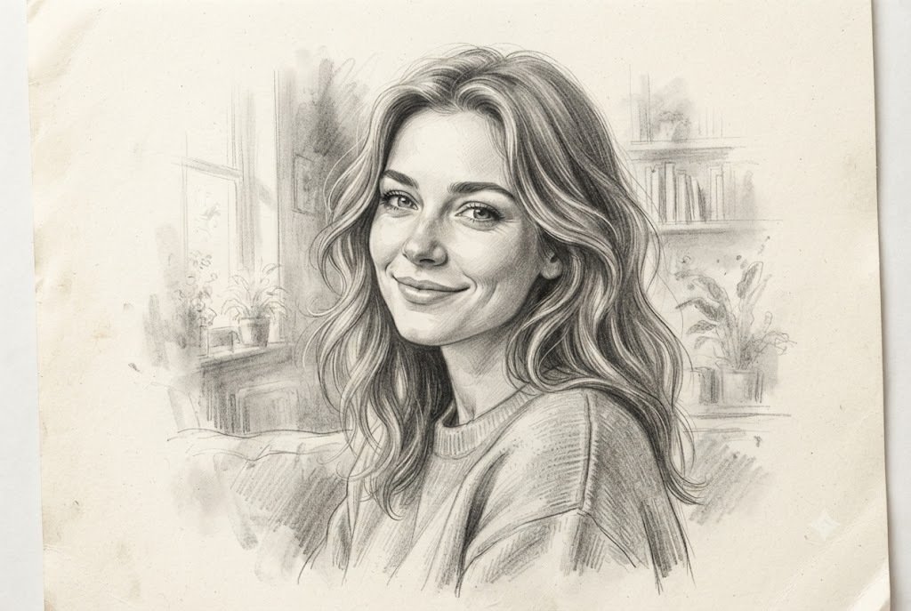 Soulmate sketch realistic
